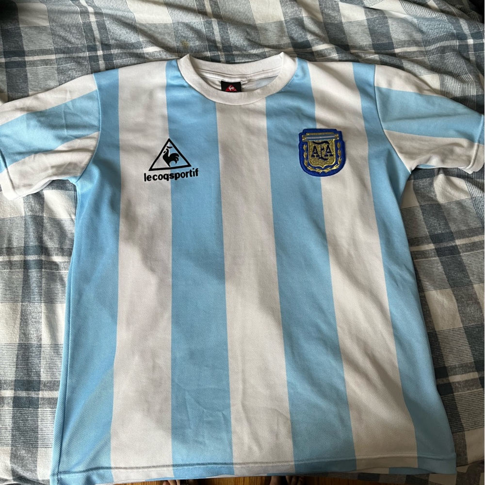 1986 Argentina Maradona Replica Jersey